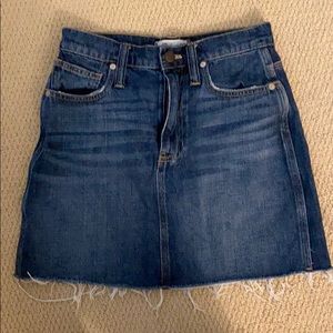 Madewell Jean Skirt